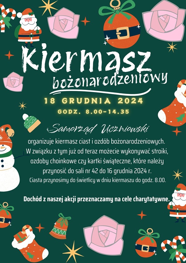 KIERMASZ BOŻONARODZENIOWY